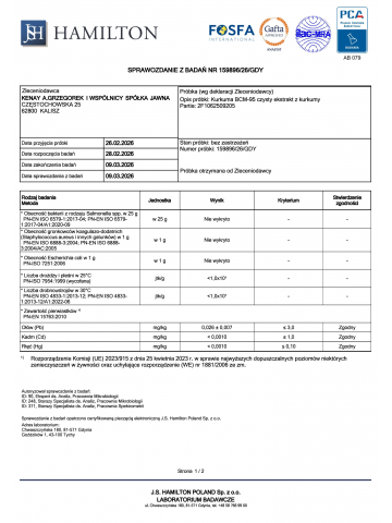 Kurkuma BCM-95® (CURCUGREEN®) - czysty ekstrakt z kurkumy (60 kapsułek) - suplement diety