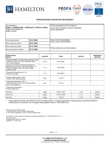 Fruktoboran wapnia FruiteX-B® (60 kapsułek) - suplement diety