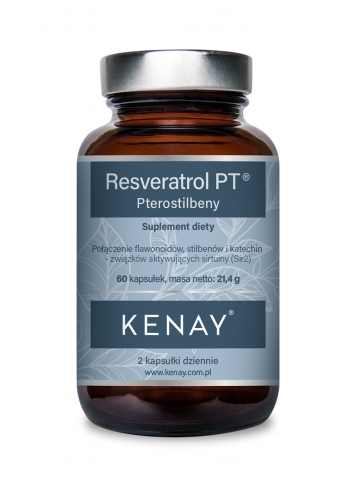 Produkt PREMIUM. PTEROSTILBENY - Resveratrol PT® (60 kapsułek) - suplement diety