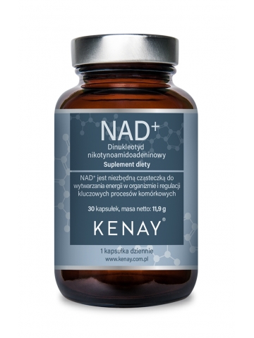 Produkt PREMIUM. NAD+ dinukleotyd nikotynoamidoadeninowy (30 kapsułek vege) - suplement diety