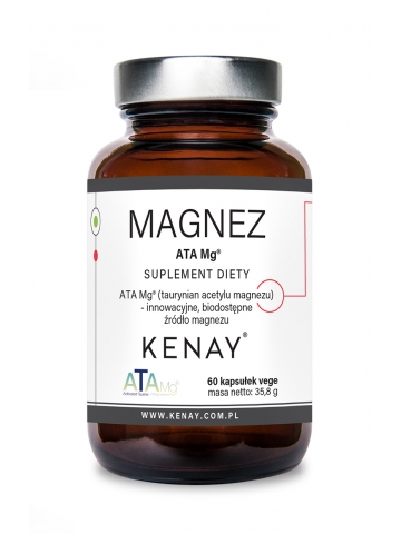 MAGNEZ ATAMg® (60 kapsułek vege Vcaps®) - suplement diety