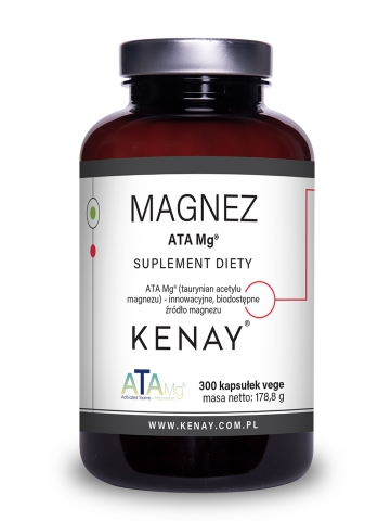 MAGNEZ ATAMg® (300 kapsułek vege Vcaps®) - suplement diety