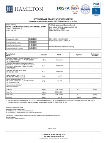 KSM-66 Ashwagandha® BIO (300 kapsułek) - suplement diety