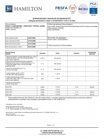 Kwas R-ALA Bio-Enhanced® aktywna forma kwasu liponowego (60 kapsułek) - suplement diety