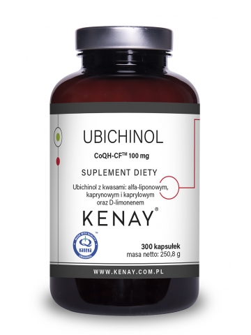 UBICHINOL CoQH-CF™ 100 mg (300 kapsułek) - suplement diety