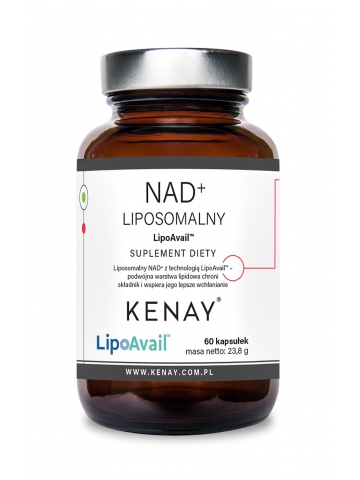 NAD+ LIPOSOMALNY LipoAvail® (60 kapsułek) - suplementy diety