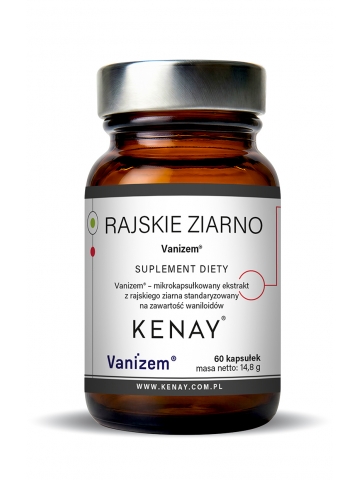 Rajskie ziarno Vanizem® (60 kapsułek) - suplement diety