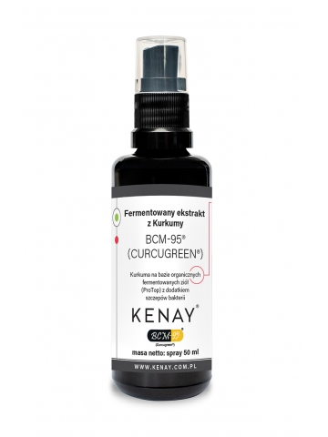 Kurkuma BCM-95® (BIOCURCUMIN®) - fermentowany ekstrakt (spray 50 ml)